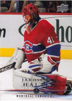 #356 Jaroslav Halak - Montreal Canadiens - 2008-09 Upper Deck Hockey