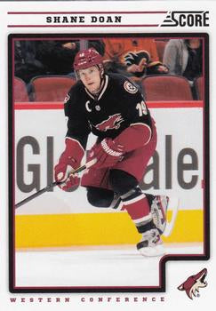 #356 Shane Doan - Phoenix Coyotes - 2012-13 Score Hockey