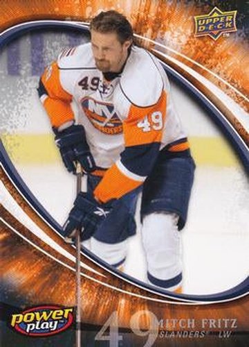 #356 Mitch Fritz - New York Islanders - 2008-09 Upper Deck Power Play Box Set Hockey