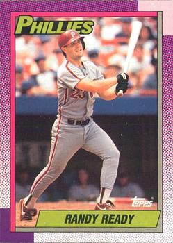 #356 Randy Ready - Philadelphia Phillies - 1990 O-Pee-Chee Baseball