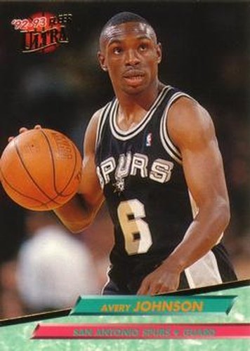 #356 Avery Johnson - San Antonio Spurs - 1992-93 Ultra Basketball