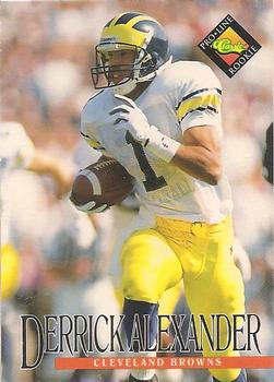 #356 Derrick Alexander - Cleveland Browns - 1994 Pro Line Live Football