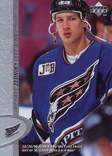 #356 Richard Zednik - Washington Capitals - 1996-97 Upper Deck Hockey