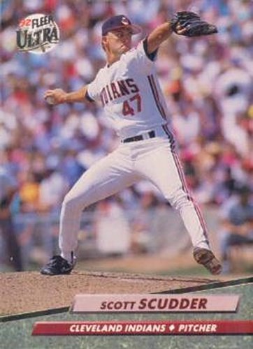 #356 Scott Scudder - Cleveland Indians - 1992 Ultra Baseball