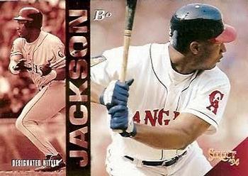 #356 Bo Jackson - California Angels - 1994 Select Baseball