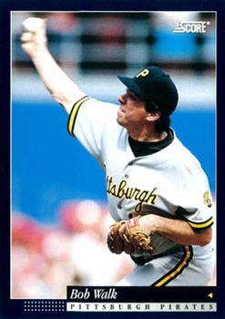 #356 Bob Walk - Pittsburgh Pirates -1994 Score Baseball