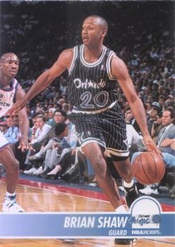 #356 Brian Shaw - Orlando Magic - 1994-95 Hoops Basketball
