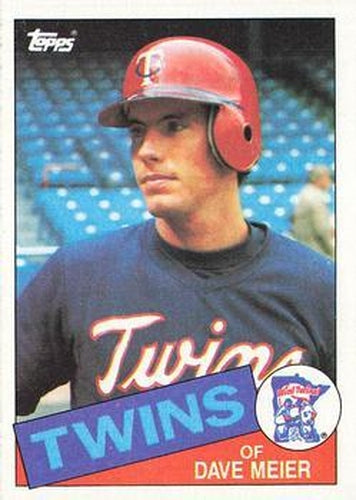 #356 Dave Meier - Minnesota Twins - 1985 Topps Baseball