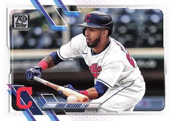 #356 Eddie Rosario - Cleveland Indians - 2021 Topps Baseball