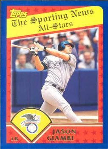 #356 Jason Giambi - New York Yankees - 2003 Topps Baseball