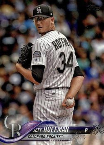 #356 Jeff Hoffman - Colorado Rockies - 2018 Topps Baseball