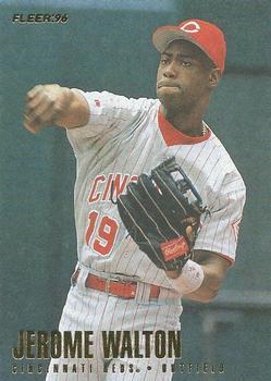 #356 Jerome Walton - Cincinnati Reds - 1996 Fleer Baseball