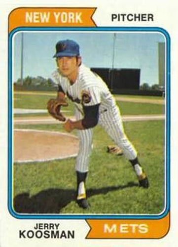 #356 Jerry Koosman - New York Mets - 1974 Topps Baseball