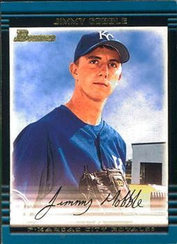 #356 Jimmy Gobble - Kansas City Royals - 2002 Bowman Baseball