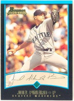 #356 Joel Pineiro - Seattle Mariners - 2001 Bowman Baseball