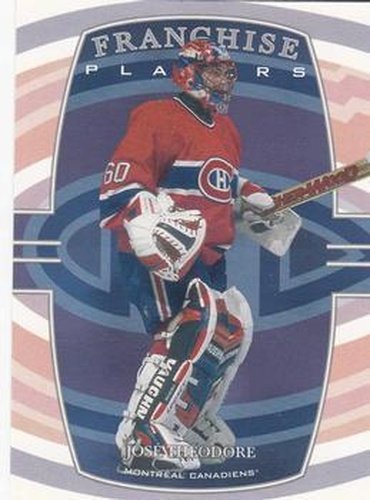 #356 Jose Theodore - Montreal Canadiens - 2002-03 Be a Player First Edition Hockey