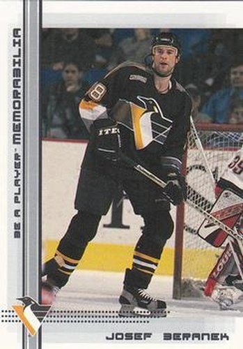 #356 Josef Beranek - Pittsburgh Penguins - 2000-01 Be a Player Memorabilia Hockey