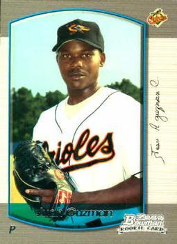 #356 Juan Guzman - Baltimore Orioles - 2000 Bowman Baseball