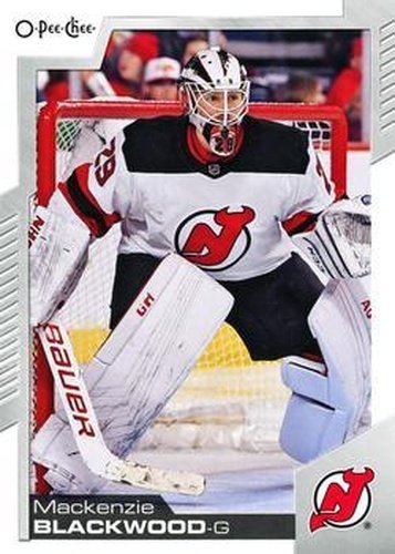 #356 Mackenzie Blackwood - New Jersey Devils - 2020-21 O-Pee-Chee Hockey