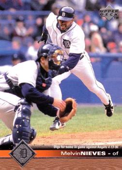 #356 Melvin Nieves - Detroit Tigers - 1997 Upper Deck Baseball