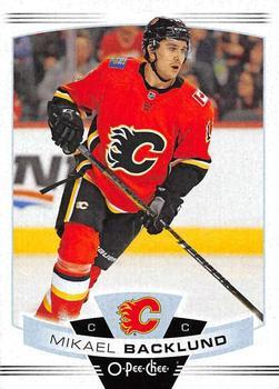 #356 Mikael Backlund - Calgary Flames - 2019-20 O-Pee-Chee Hockey
