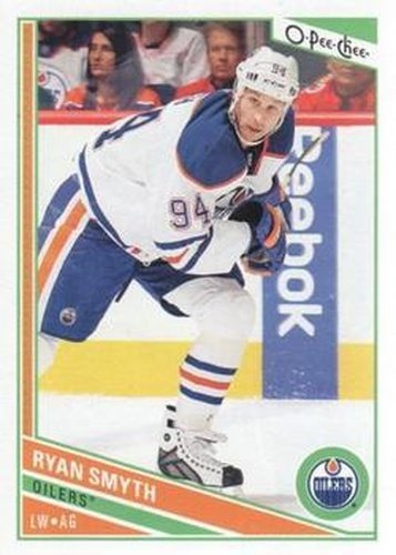 #356 Ryan Smyth - Edmonton Oilers - 2013-14 O-Pee-Chee Hockey