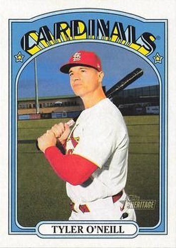 #356 Tyler O'Neill - St. Louis Cardinals - 2021 Topps Heritage Baseball