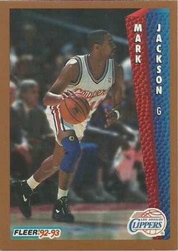 #356 Mark Jackson - Los Angeles Clippers - 1992-93 Fleer Basketball