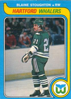 #356 Blaine Stoughton - Hartford Whalers - 1979-80 O-Pee-Chee Hockey
