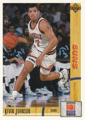 #356 Kevin Johnson - Phoenix Suns - 1991-92 Upper Deck Basketball