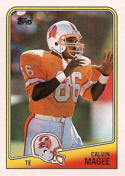 #356 Calvin Magee - Tampa Bay Buccaneers - 1988 Topps Football
