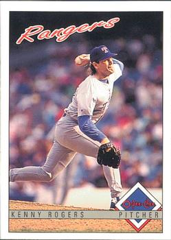 #356 Kenny Rogers - Texas Rangers - 1993 O-Pee-Chee Baseball