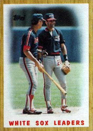 #356 White Sox Leaders - Chicago White Sox - 1987 Topps Baseball