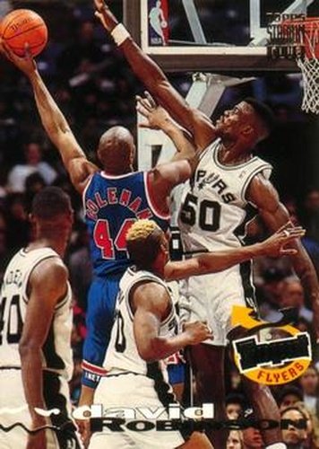 #356 David Robinson - San Antonio Spurs - 1993-94 Stadium Club Basketball