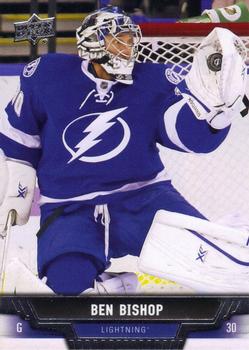 #356 Ben Bishop - Tampa Bay Lightning - 2013-14 Upper Deck Hockey