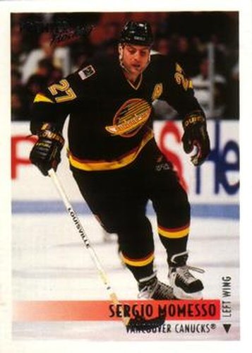 #356 Sergio Momesso - Vancouver Canucks - 1994-95 O-Pee-Chee Premier Hockey