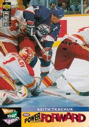 #356 Keith Tkachuk - Winnipeg Jets - 1995-96 Collector's Choice Hockey