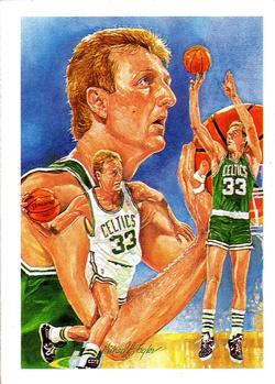 #356 Larry Bird - Boston Celtics - 1990-91 Hoops Basketball
