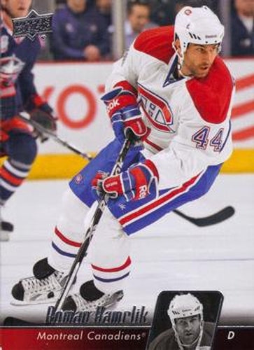 #356 Roman Hamrlik - Montreal Canadiens - 2010-11 Upper Deck Hockey