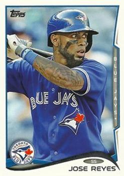 #356b Jose Reyes - Toronto Blue Jays - 2014 Topps Baseball