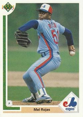 #357 Mel Rojas - Montreal Expos - 1991 Upper Deck Baseball