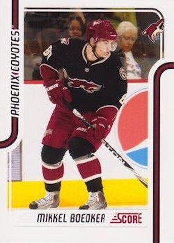 #357 Mikkel Boedker - Phoenix Coyotes - 2011-12 Score Hockey