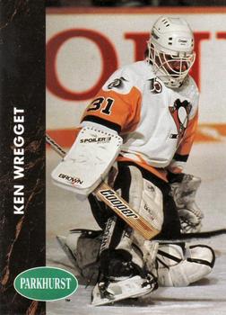 #357 Ken Wregget - Pittsburgh Penguins - 1991-92 Parkhurst Hockey