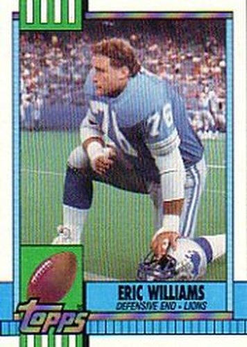 #357 Eric Williams - Detroit Lions - 1990 Topps Football