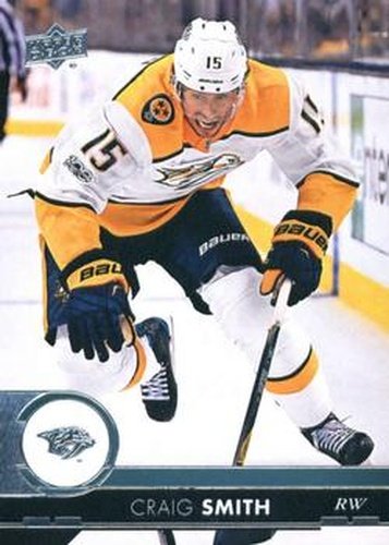 #357 Craig Smith - Nashville Predators - 2017-18 Upper Deck Hockey