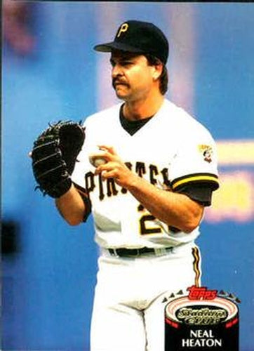 #357 Neal Heaton - Pittsburgh Pirates - 1992 Stadium Club Baseball