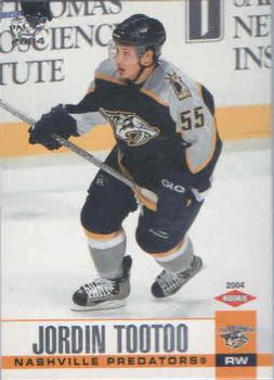 #357 Jordin Tootoo - Nashville Predators - 2003-04 Pacific Hockey