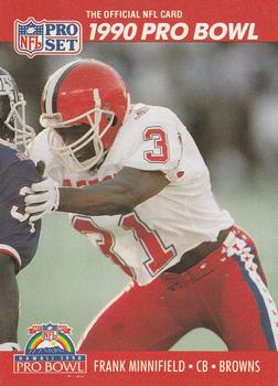 #357 Frank Minnifield - Cleveland Browns - 1990 Pro Set Football