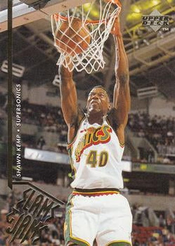 #357 Shawn Kemp - Seattle SuperSonics - 1995-96 Upper Deck Basketball
