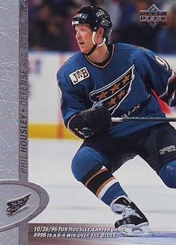 #357 Phil Housley - Washington Capitals - 1996-97 Upper Deck Hockey